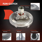 Engine Cooling Fan Clutch for Chevy Express 2500 GMC 3500 (2003-2008)