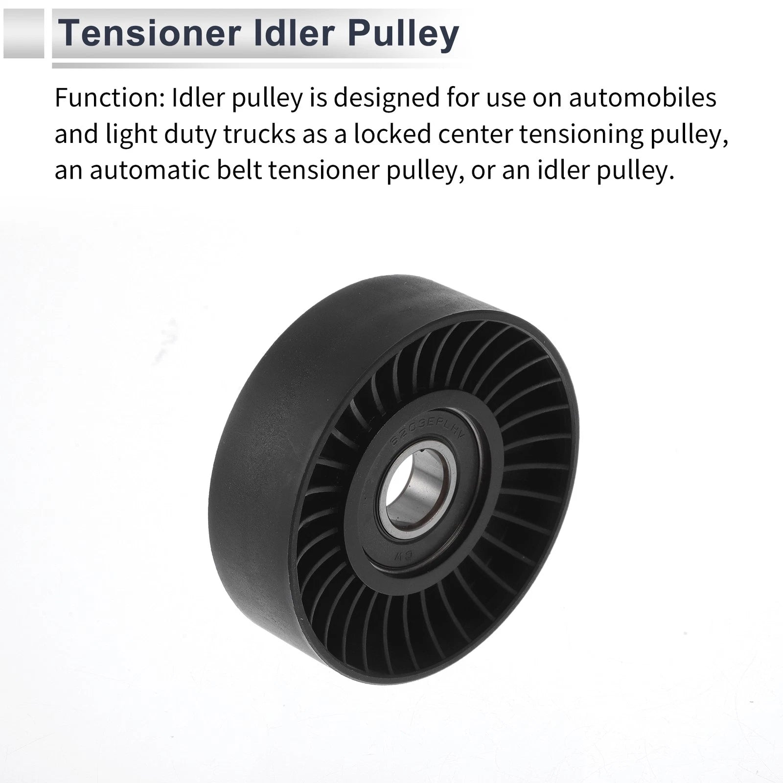 Drive Belt Idler Pulley for Kia Sportage (2005–2010) No. 2528737101/25286371101