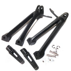HTTMT Foot Peg for Suzuki GSXR600 GSXR750 (2006–2007) Black Rear Passenger