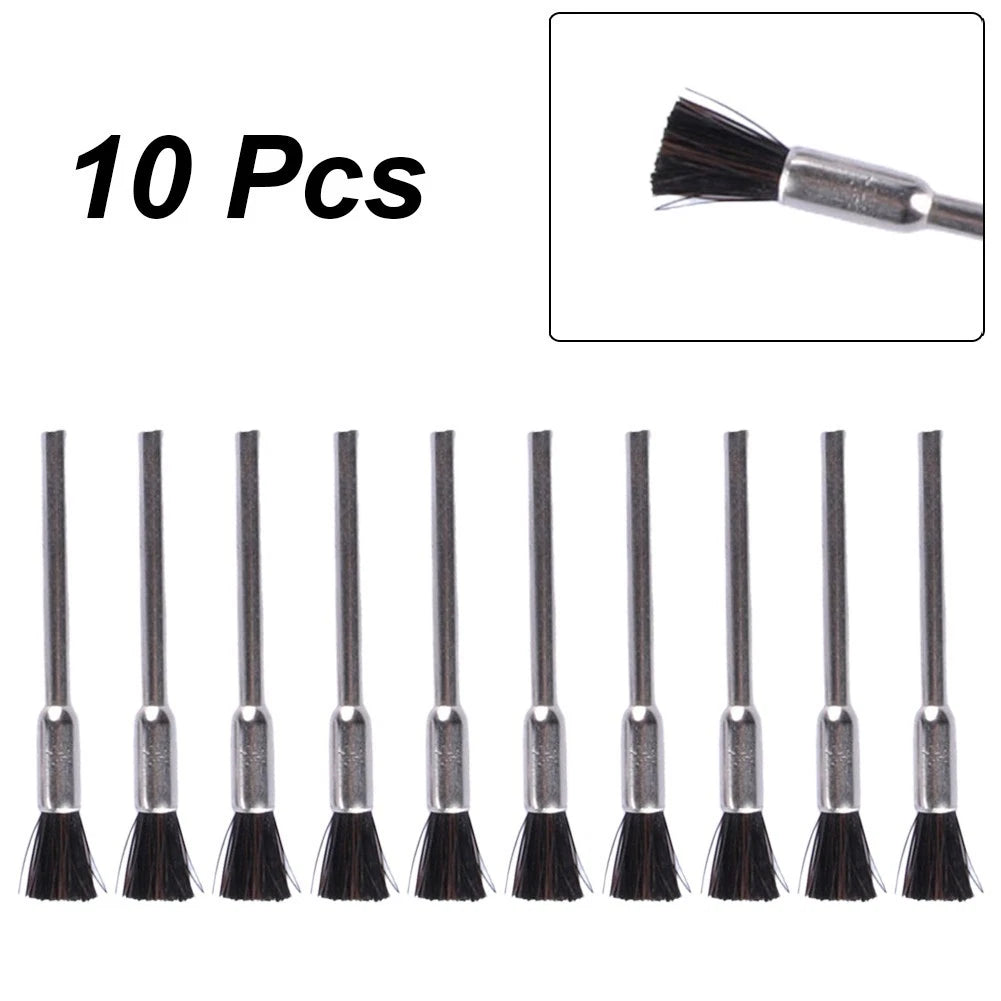 Wire Brushes Polishing Tool Set of 5 (3mm Shank, 5mm Head)