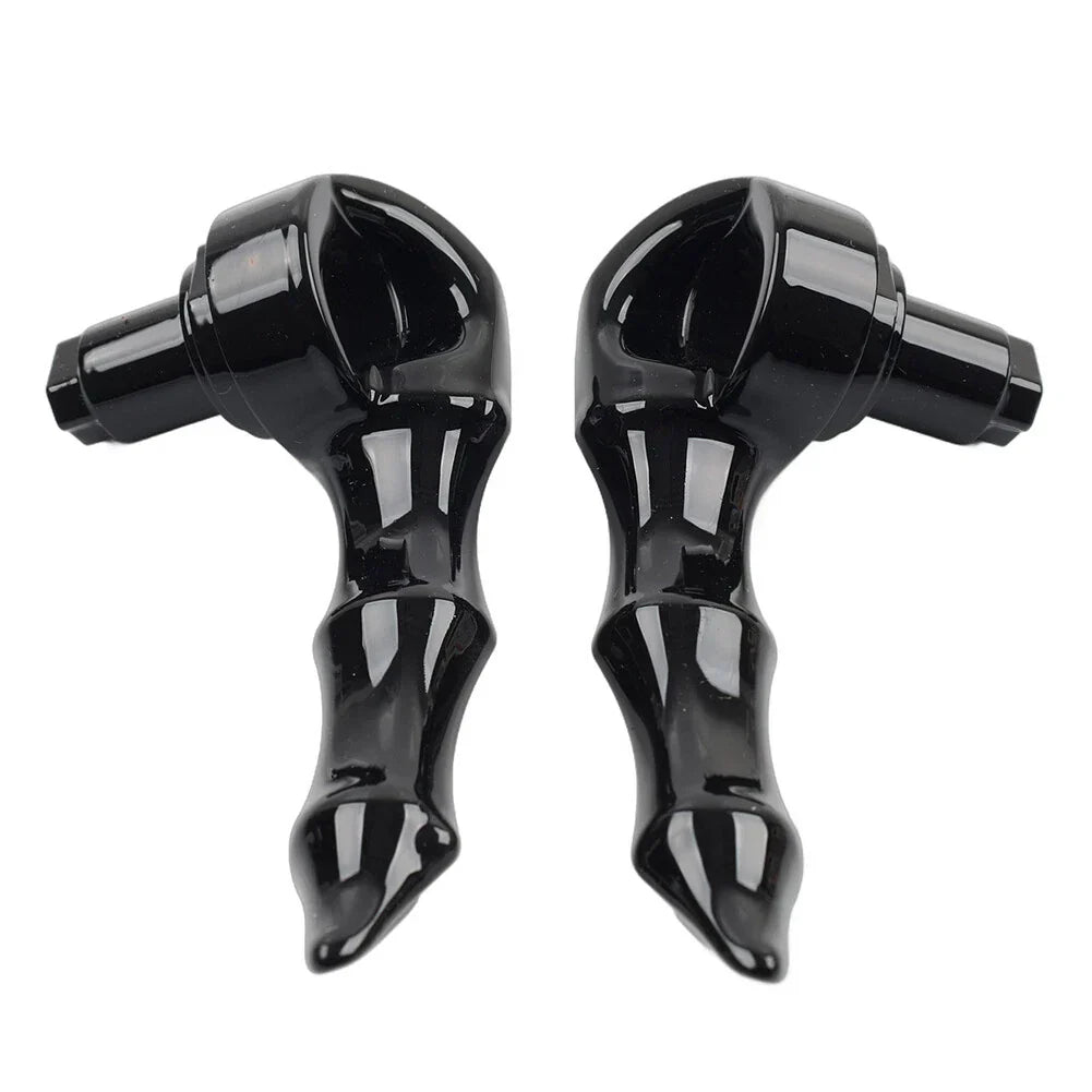 Black Saddlebag Skull Fingers Latch Handles for Harley Touring Bagger (2014- )