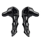 Black Saddlebag Skull Fingers Latch Handles for Harley Touring Bagger (2014- )