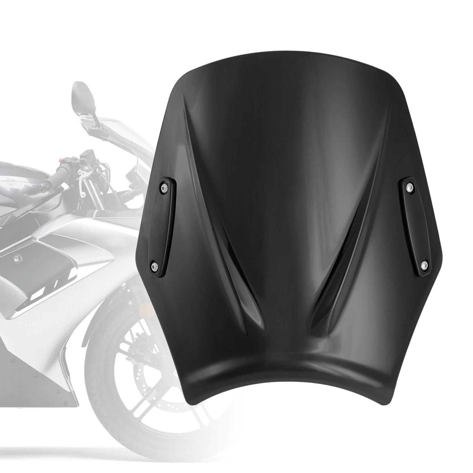 Windshield for Motorcycle with 22mm / 7/8" Handlebar (Universal)