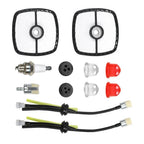 3 Hole Rubber Seat Oil Pipe Assembly Kit for ECHO SRM225 SRM210 GT200
