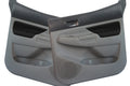 Front Insert Door Panel Cover for Toyota Tacoma (2005–2015) Black Leather
