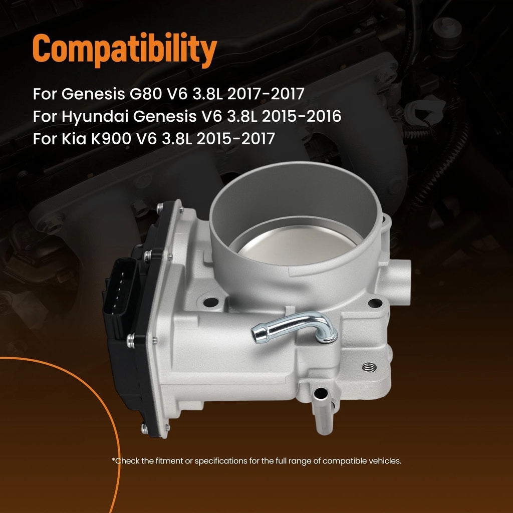 Throttle Body for Hyundai Genesis, Kia K900, Genesis G80 3.8L (2015–2016) 351003CAC0