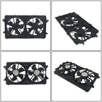 Dual Radiator Cooling Fan Assembly for Chevrolet Silverado 1500 (2020–2021)