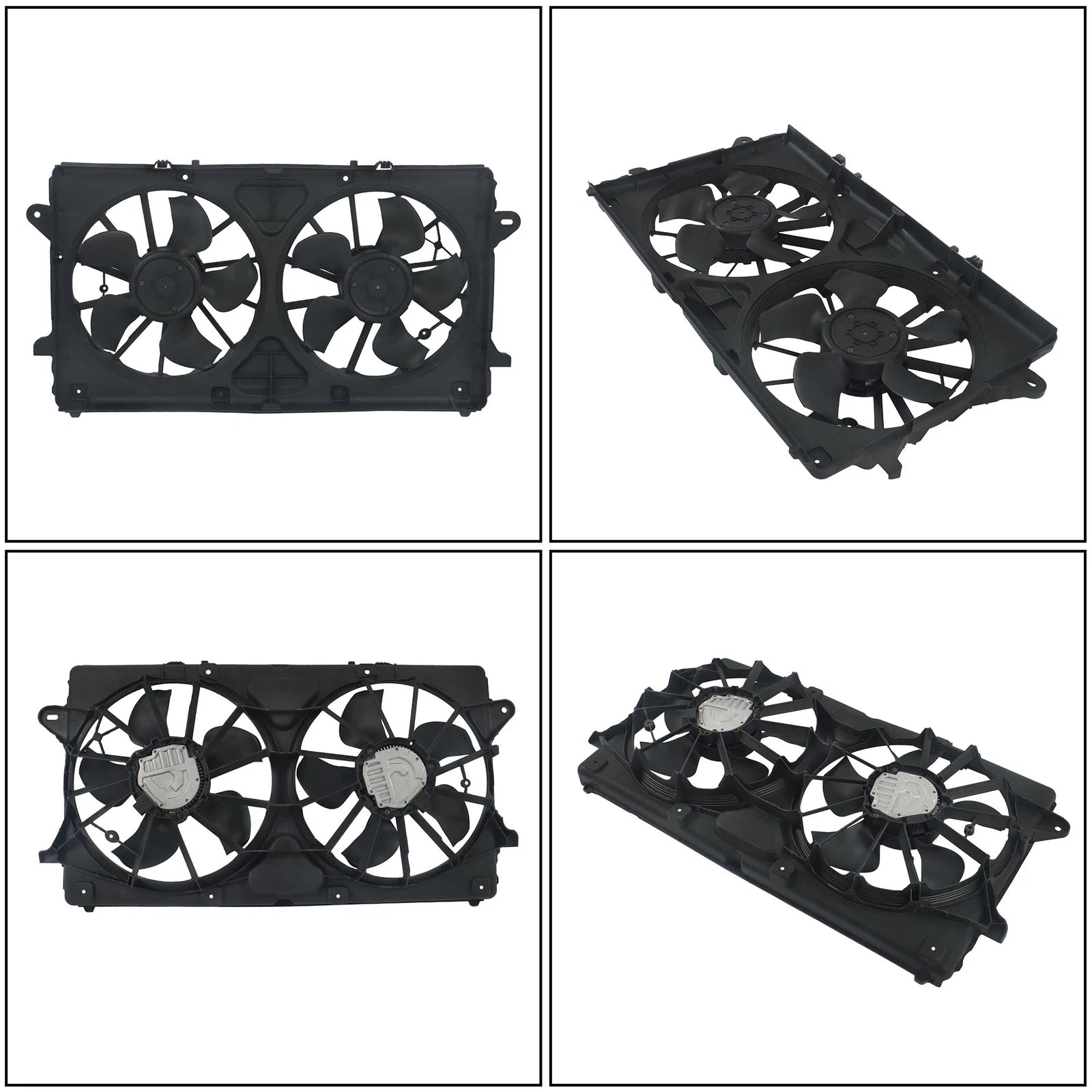 Dual Radiator Cooling Fan Assembly for Chevrolet Silverado 1500 (2020–2021)