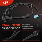 2X Front ABS Wheel Speed Sensor for Nissan 350Z (2003–2009) Infiniti G35