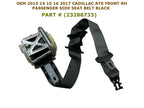 Front Right Seat Belt for Cadillac ATS (2013–2017) 23288733, Black