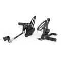 Adjustable Rearsets Foot Pegs for Kawasaki Ninja 250/400 (2018–2022) TI T9