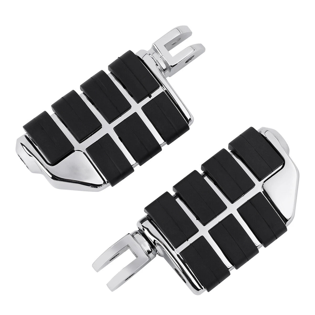 Chrome Driver Footpeg Pegs for Harley Softail Street Bob (2018–2025)