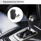 1 Pc Gear Shift Knob Cover for Honda Civic (2012–2014) Black Faux Leather