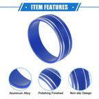 3X AC Switch Knob Cover Ring for Jeep Wrangler JK JKU (2011–2018) Blue