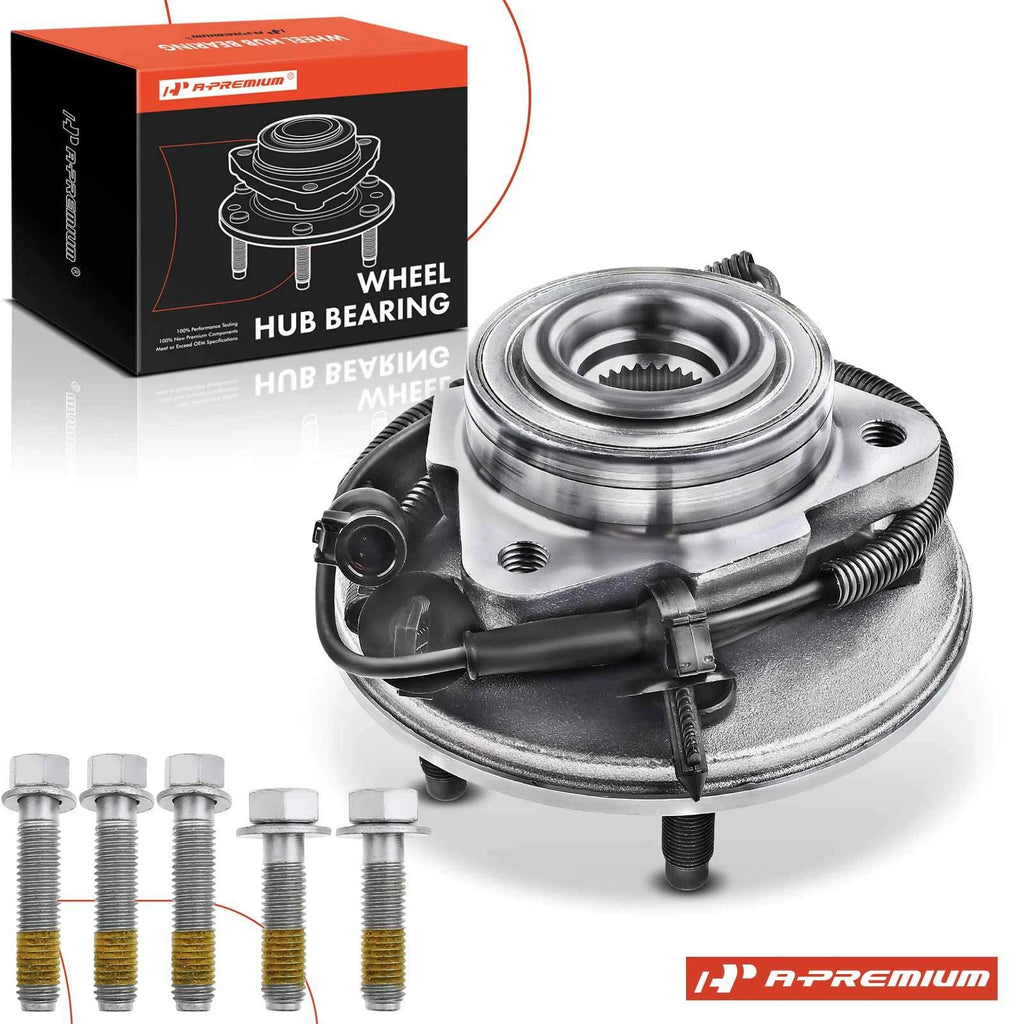 Front Wheel Hub & Bearing Assembly for Ford Explorer Lincoln Aviator (2002–2023)