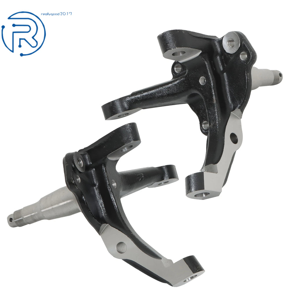 Set of 2 Forged Steel Stock Spindles for Ford Mustang II Pinto (1973–1980)