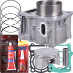 Top End Kit Cylinder Piston Gasket for Hisun 500 ATV UTV