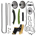 Timing Chain Kit with Tensioner & Camshaft Gears for Mercedes C180 C200 E200 E250 (2010–2015)