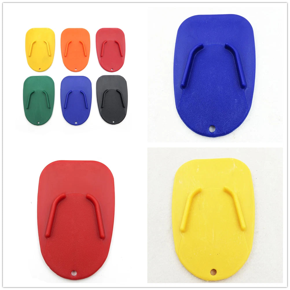 Kickstand Side Stand Plate Pad for Yamaha Honda Harley Suzuki KTM (Universal)