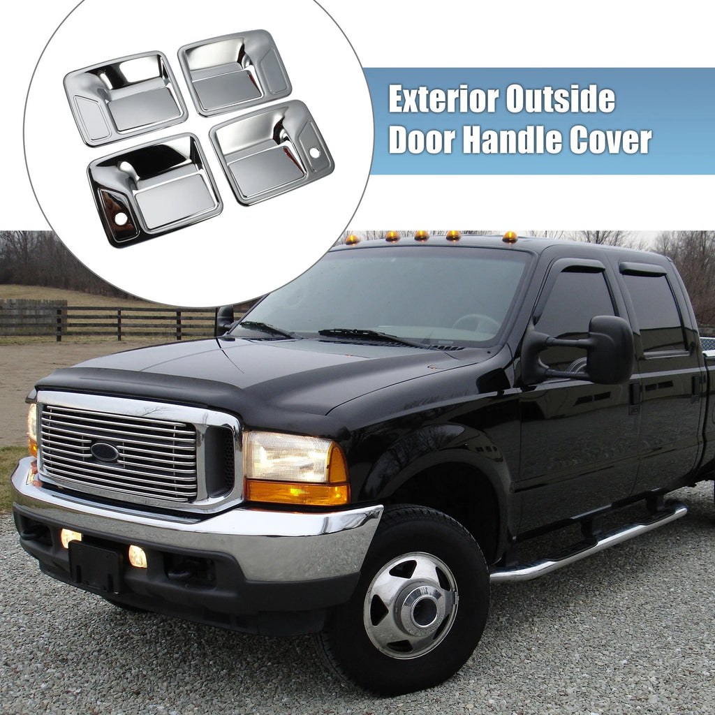 Exterior Door Handle Covers for Ford F250 F350 F450 F550 Super Duty (2008–2016)
