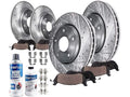 Brake Pad and Rotor Kit for Mazda 3 (2005–2013) GW615ZR