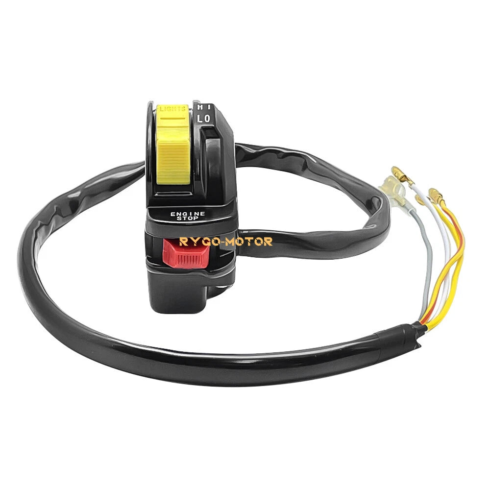 Handlebar Kill Stop Headlight Switch for Suzuki Quadsport 230 250 (1990–1998)