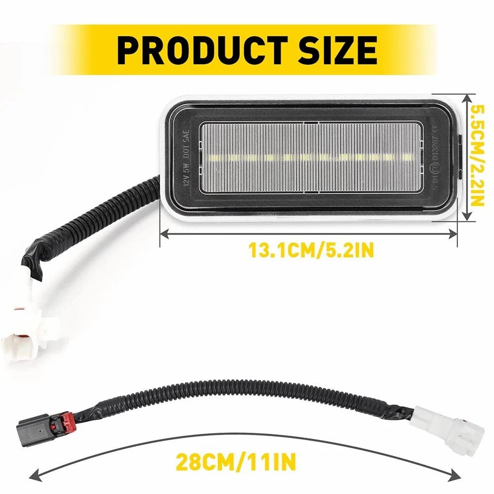 2X LED Trunk Rear Bed Light for Toyota Tacoma (2020–2021) PT857-35200