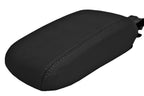 Leather Console Lid Armrest Cover for Subaru Crosstrek (2012–2017) Black