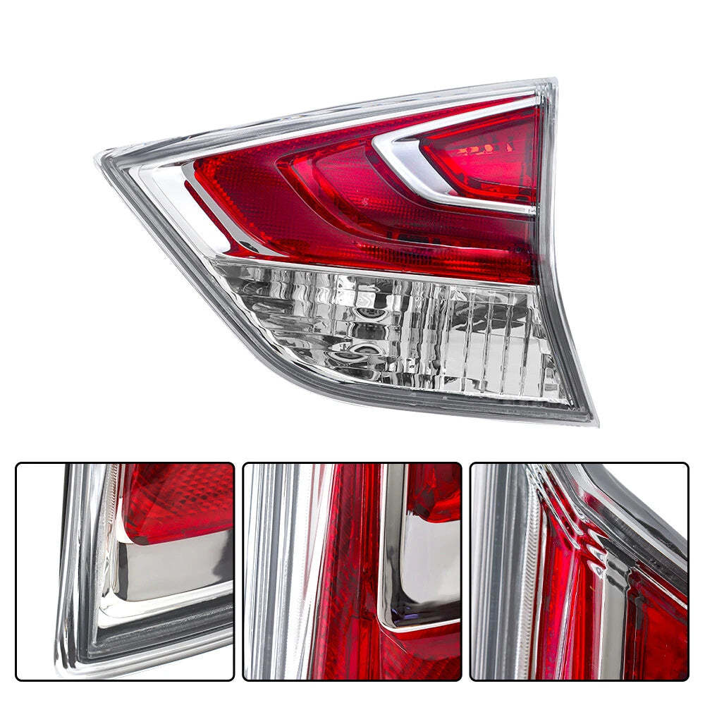 Tail Light Assembly for Nissan Rogue (2014–2016) Passenger Right LED Clear