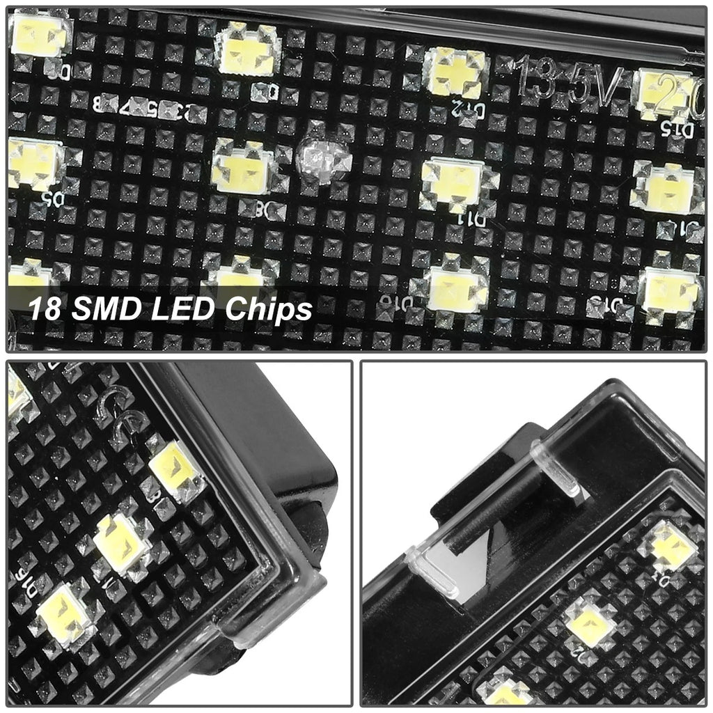 SMD LED License Plate Light Assembly for Cadillac CTS Sedan (2008–2010)