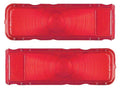 Tail Light Lamp Lens Pair Replacement for 1967 Chevrolet Camaro (Excludes RS)
