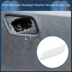Front Left Washer Nozzle Cover Cap for Honda Accord VIII (2011–2013) White