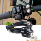 1" Handlebar Switch Air Ride Suspension Control for Harley Dyna Motorcycles