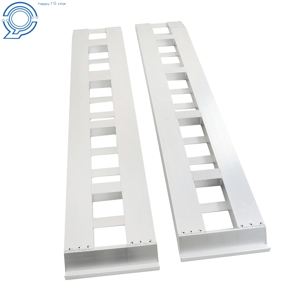 2Pcs 80" Aluminum Ramps for Truck Car Auto Trailer (6000 LBS Capacity)