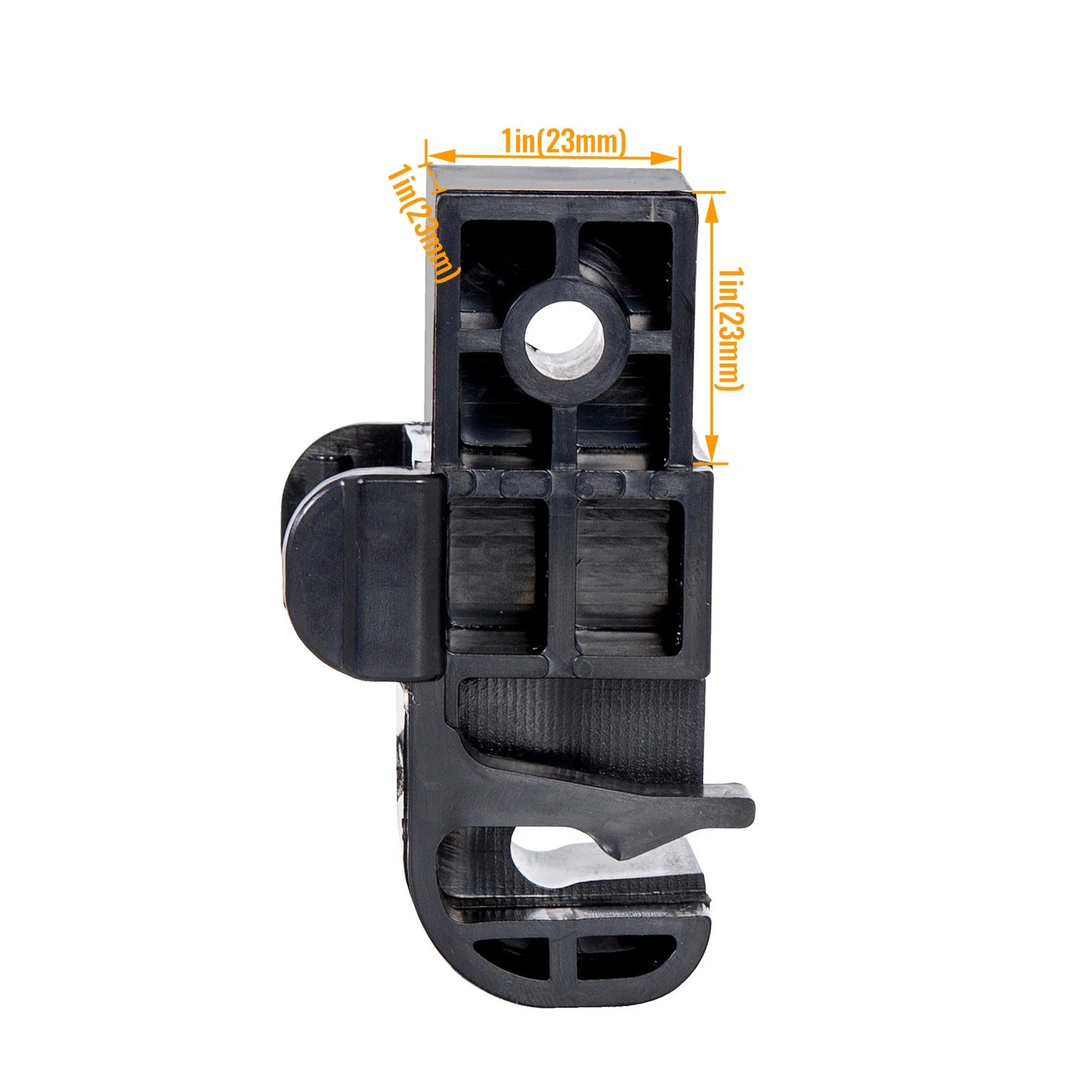 Set of 4 Bimini Top Latch Black Plastic Connector Bracket #002957