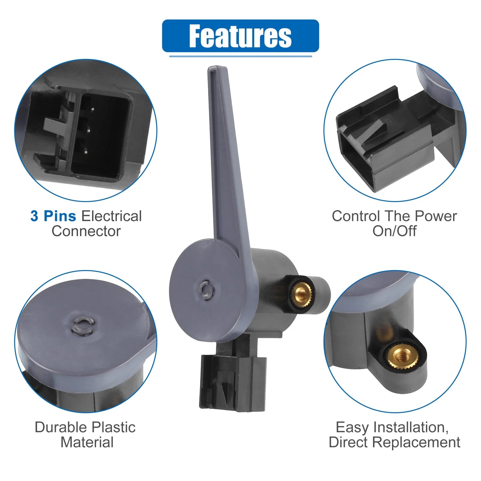 Stop Lamp Switch for Dodge Journey (2011–2020) No. 56029473AA