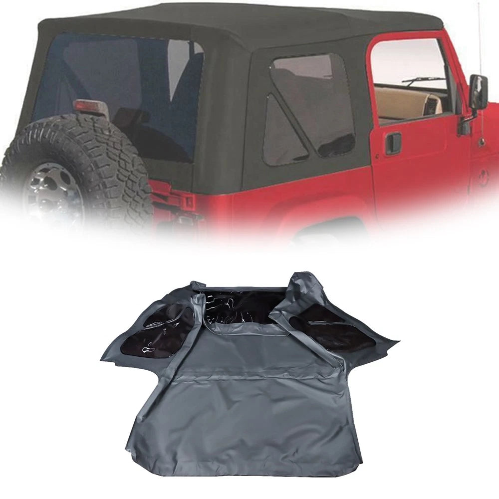 Soft Top Replacement with Tinted Windows for Jeep Wrangler (1997–2006)