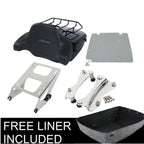 Chopped Trunk Pad Mount Rack Docking Kit for Harley Touring Road Glide (2014–2023)