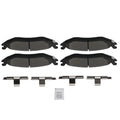 Set of 4 Rear Ceramic Brake Pads for Dodge Ram 1500 (2002–2006)