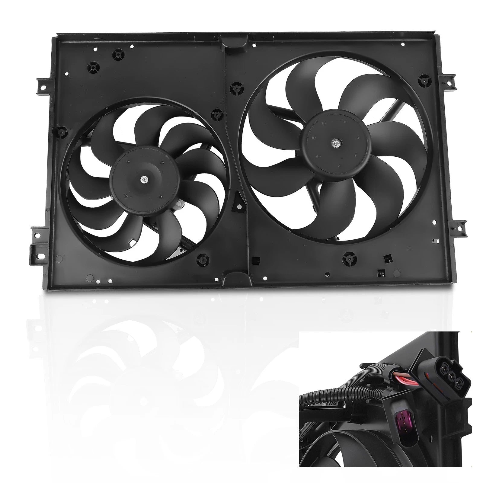 Radiator Cooling Fan Assembly for Audi TT/TT Quattro (2000–2004)