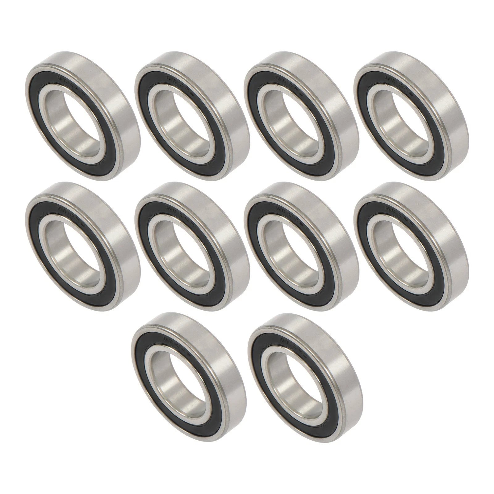 10Pcs Deep Groove Ball Bearings for Various Applications (50mm ID, 90mm OD)