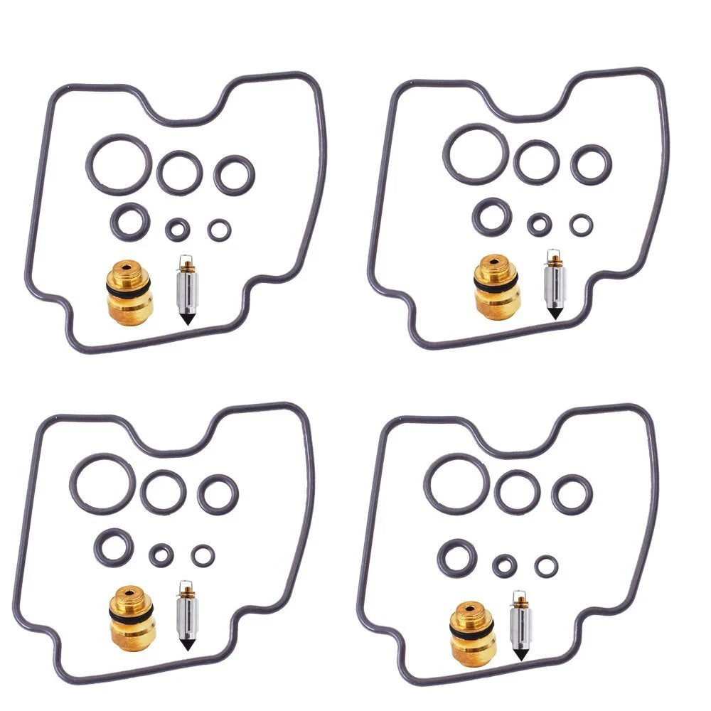 Set of 4 Carburetor Rebuild Kits for Yamaha FZS600 (1998–2003)