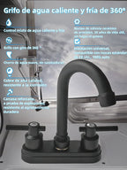 Outlet Pipe / Black Plated Stainless Steel for Caravan Faucet US