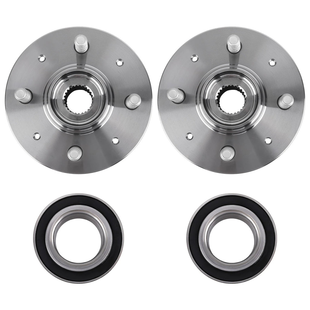 Set of 4 Wheel Hub & Bearing for Honda Civic Si (1996–1997) 510030 930456