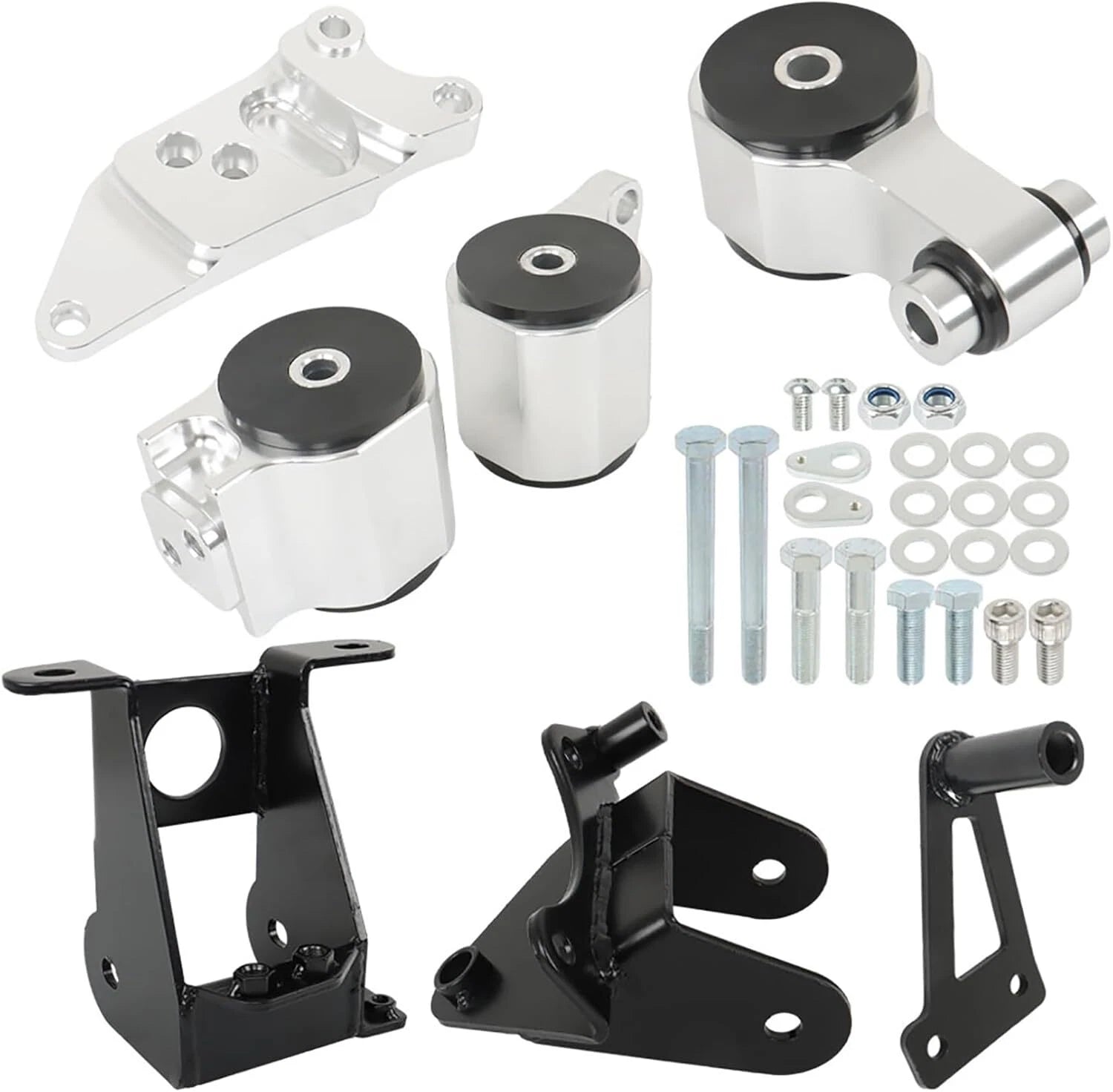 Aluminum Engine Mount Bracket for Honda Civic (1996–2000) K20 K24 K-Swap EK