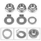 12mm Steel Hub Motor Nuts with Safety Washer for Ebike