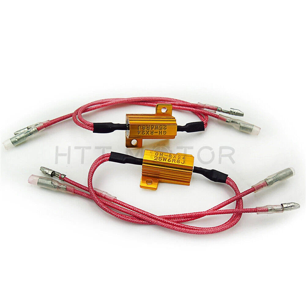 Load Resistors for All Vehicles LED Turn Signals Flash Rate Controllers