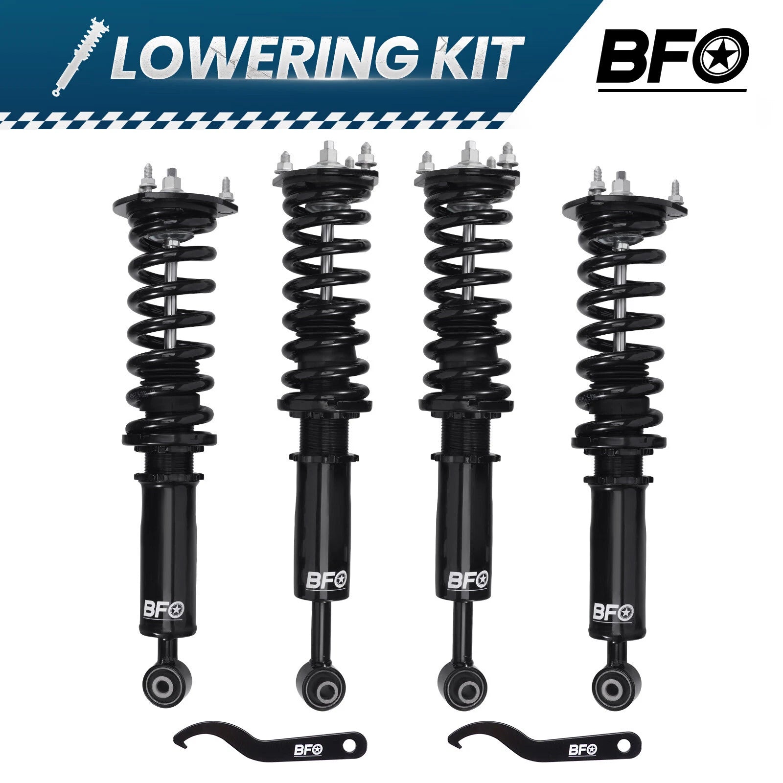 Coilovers Shock Struts Kit for Lexus IS 300, IS 200, Toyota Altezza (2001-2005)