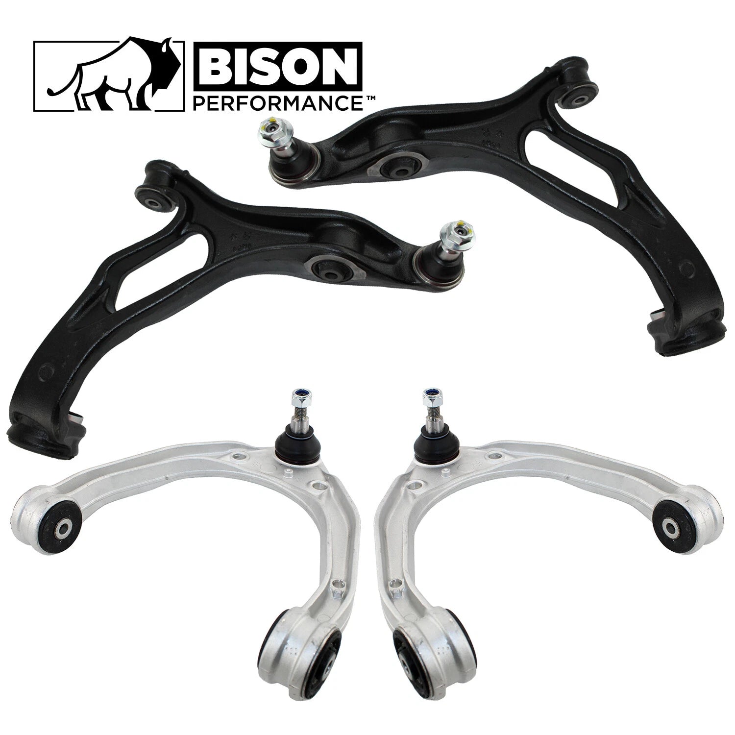 4pc Control Arm Kit for Audi Q7 VW Touareg (2007–2015)