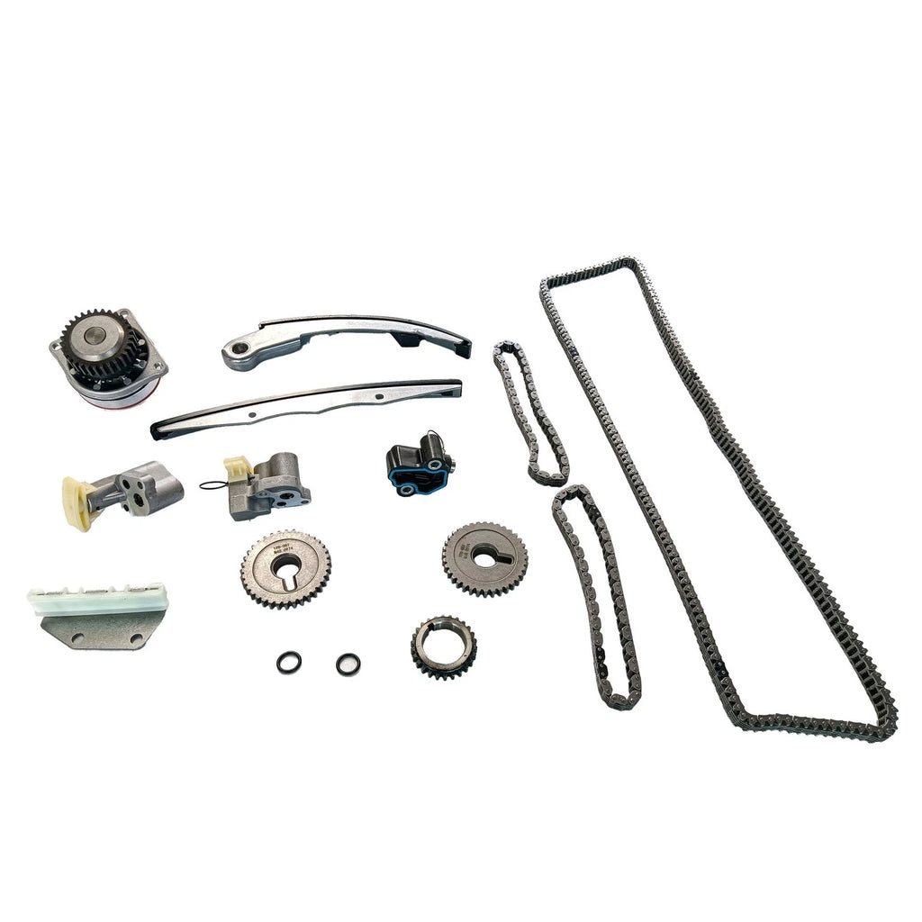 13x Engine Timing Chain Kit with Water Pump for Nissan Frontier NV1500 Xterra V6 (2010–2019)